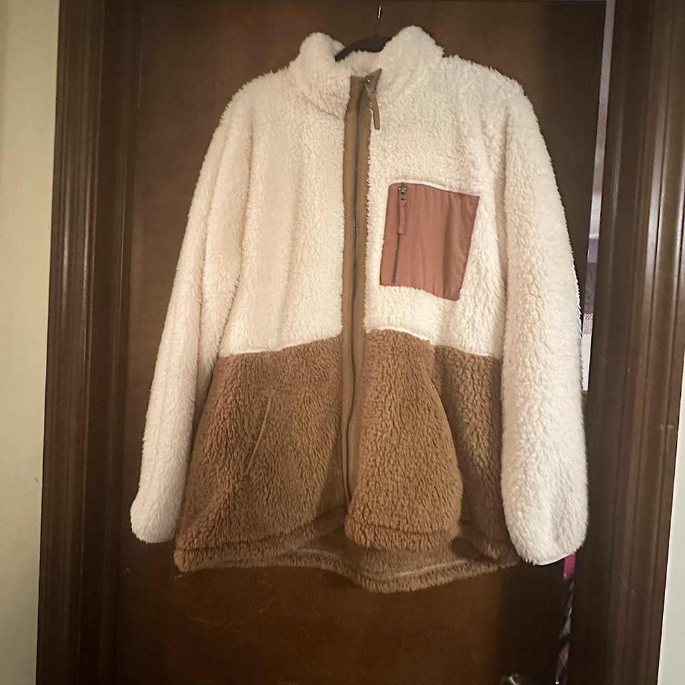 Maurice’s Colorblock Sherpa Jacket - image 1
